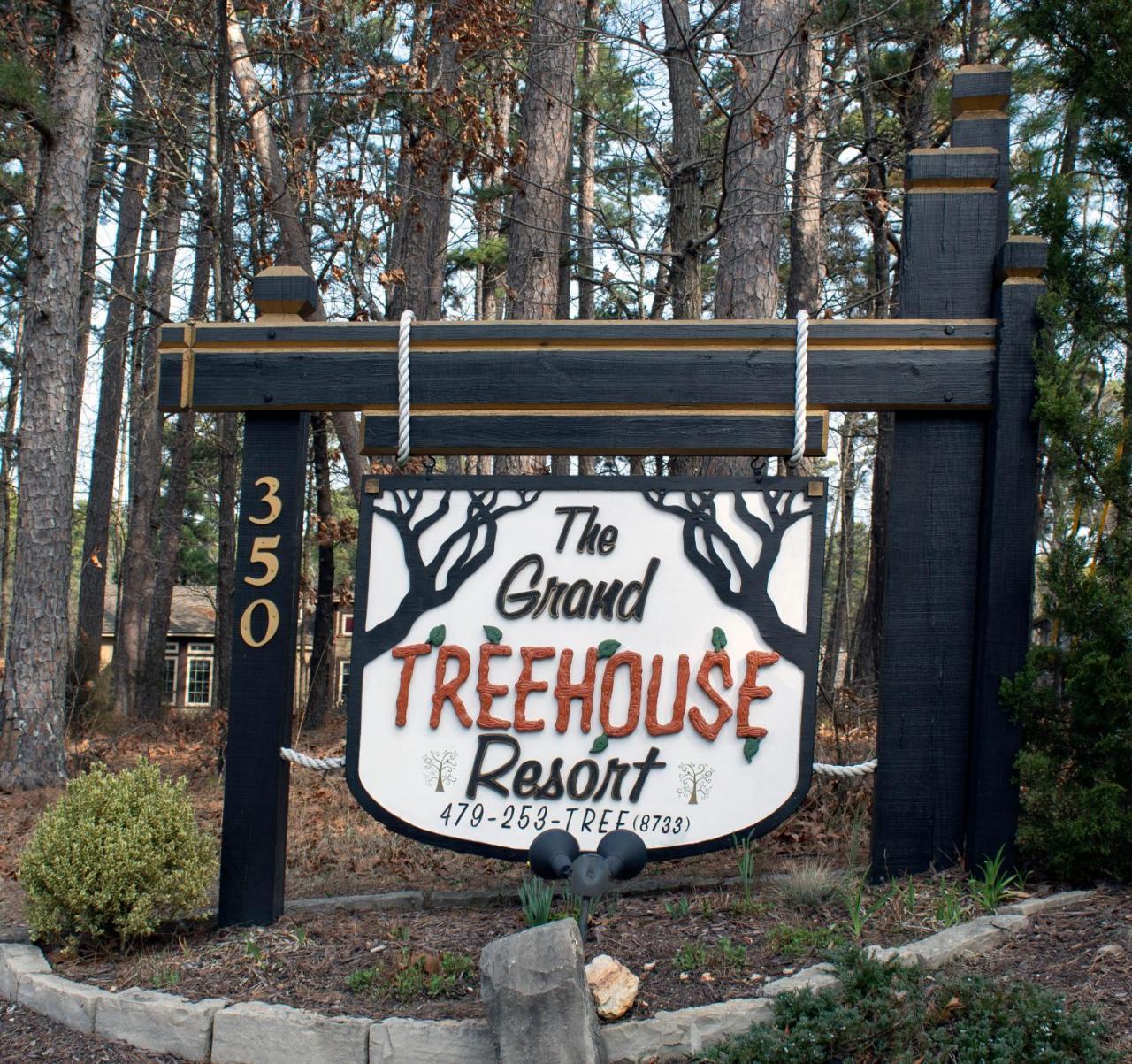 The Grand Treehouse Resort Eureka Springs Buitenkant foto